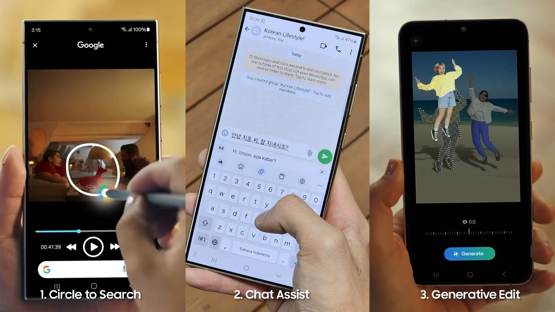 Pengguna Smartphone Non Samsung Tertarik dengan Teknologi AI
