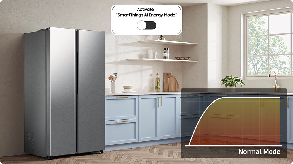 AI Energy Mode Optimalkan Kecepatan Kompresor dan Siklus Defrost