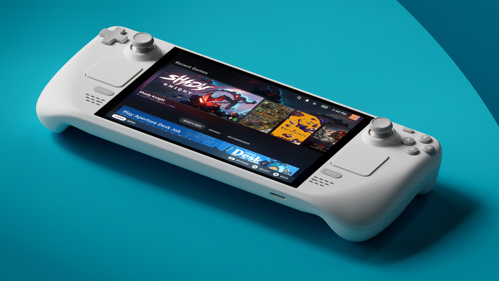 Valve Rilis Steam Deck OLED Limited Edition White