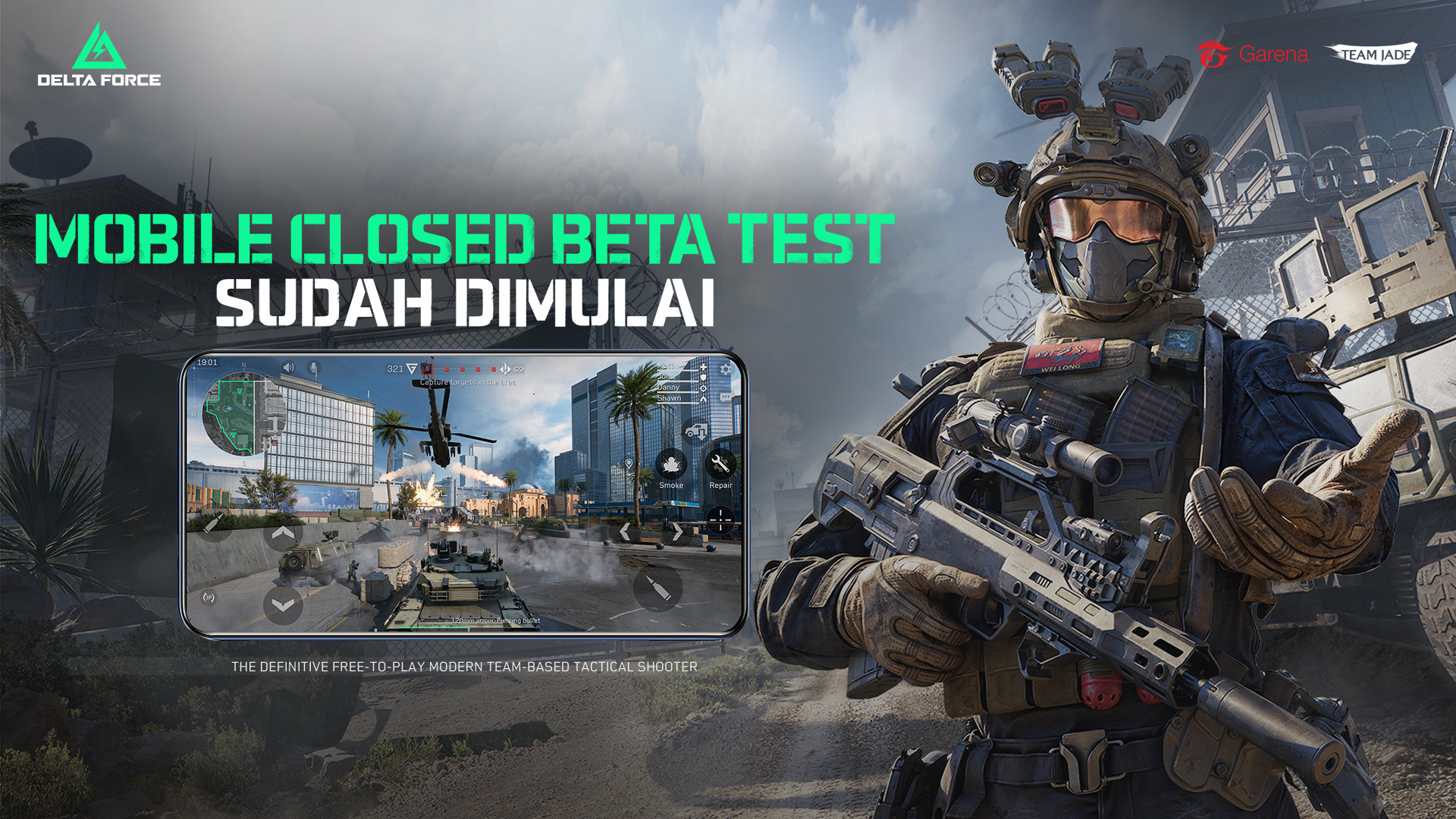 Garena Akan Rilis Delta Force Versi Mobile di Android dan iOS pada 22 April 2025.